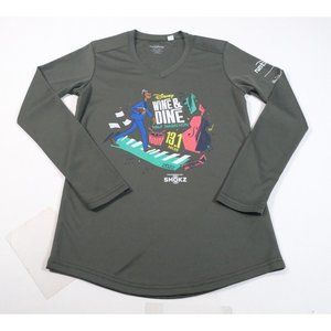 Run Disney WDW Wine And Dine Half Marathon 2022 Long Sleeve Athletic Shirt Sz XS